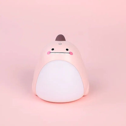 Dinosaur Cartoon Nightlight for Kids' Room Decor