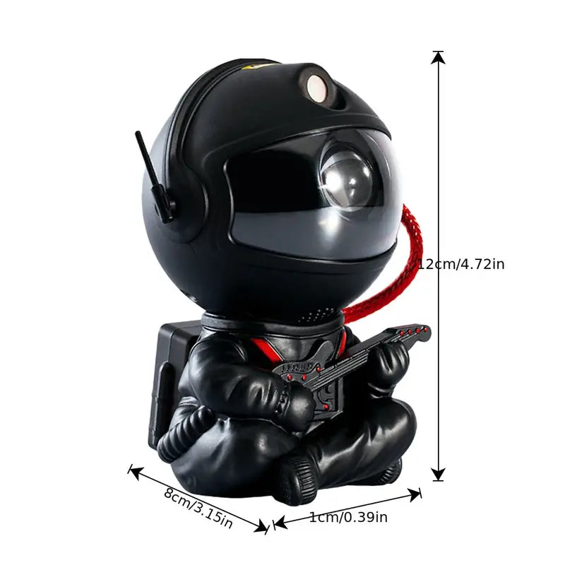 LED Astronaut Galaxy Projector Night Light Lamp
